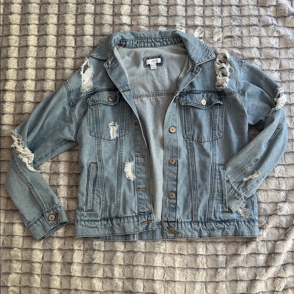 Forever 21 Light Blue Denim Jacket